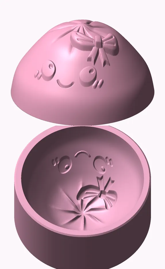 More of Kawaii Bao Bun Plaster Mold